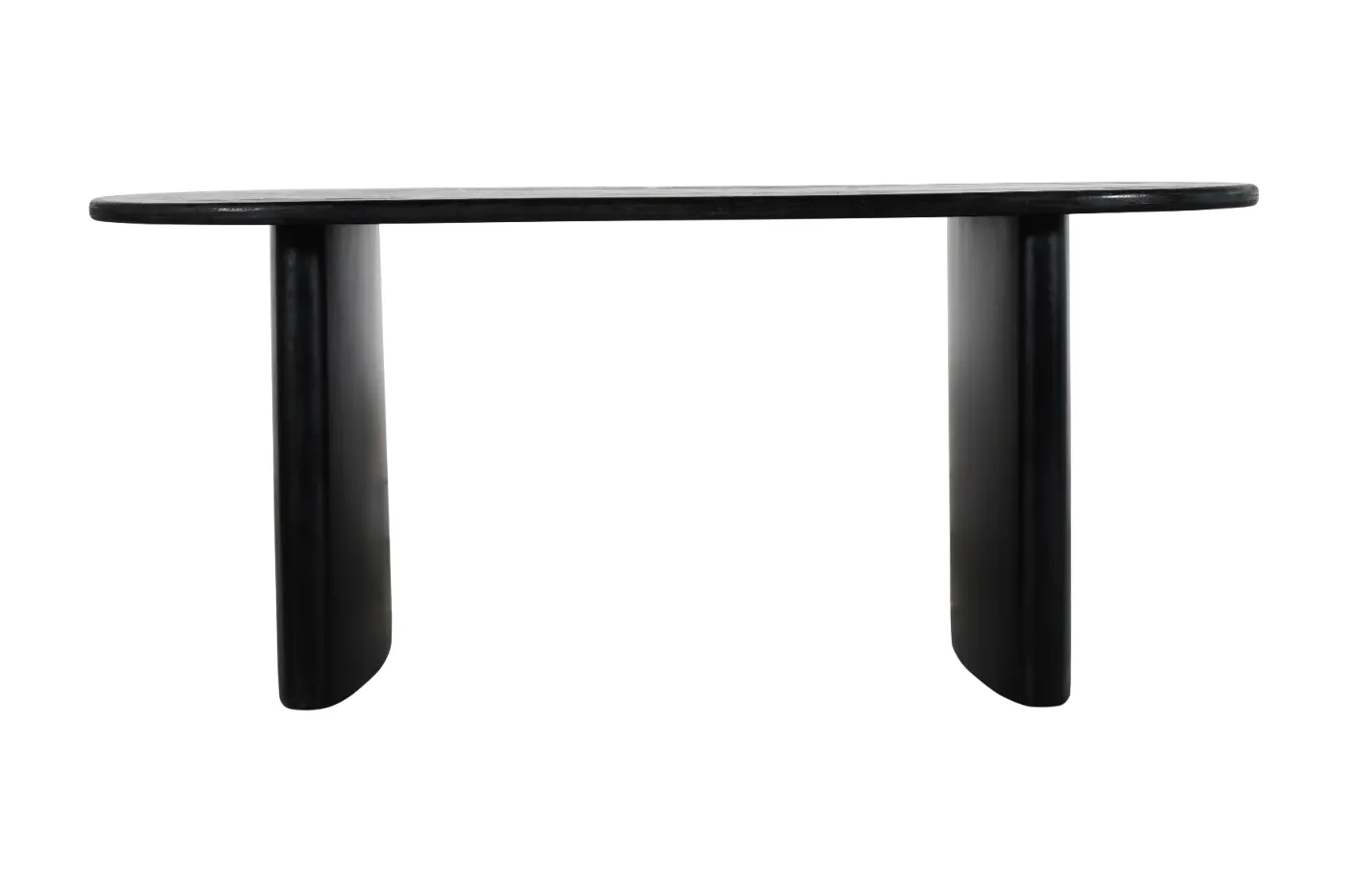 Contemporary 180cm Mango Wood Top Iron Base Dining Table - Image 3