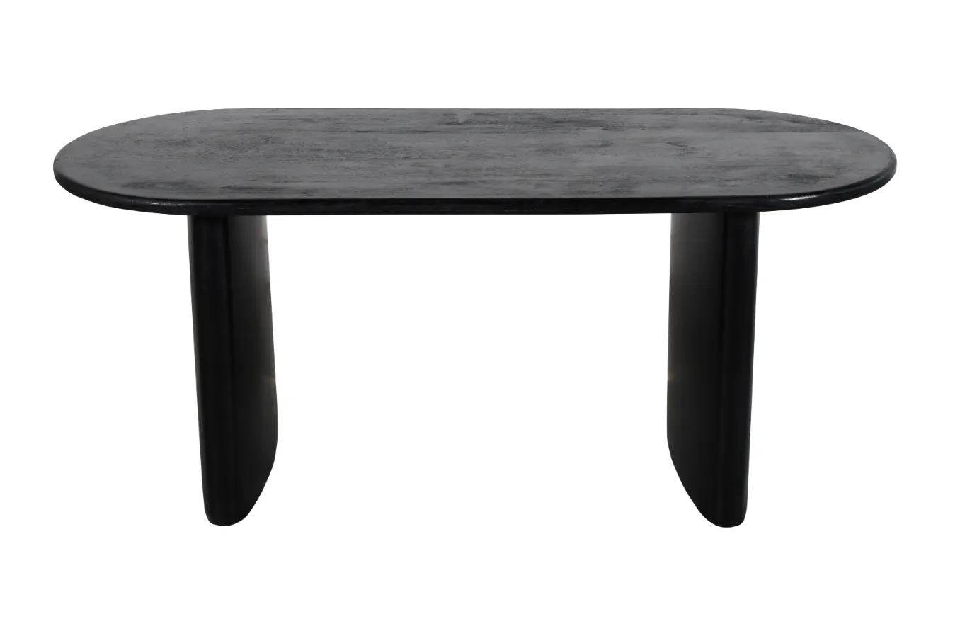 Contemporary 180cm Mango Wood Top Iron Base Dining Table - Image 2