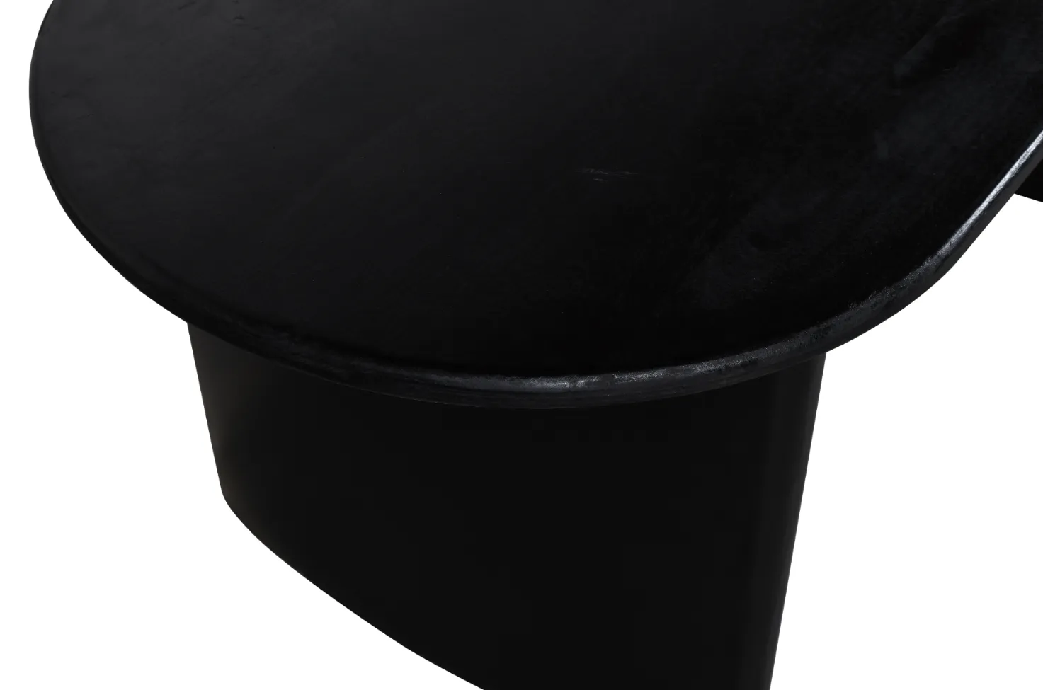 Contemporary 180cm Mango Wood Top Iron Base Dining Table - Image 4