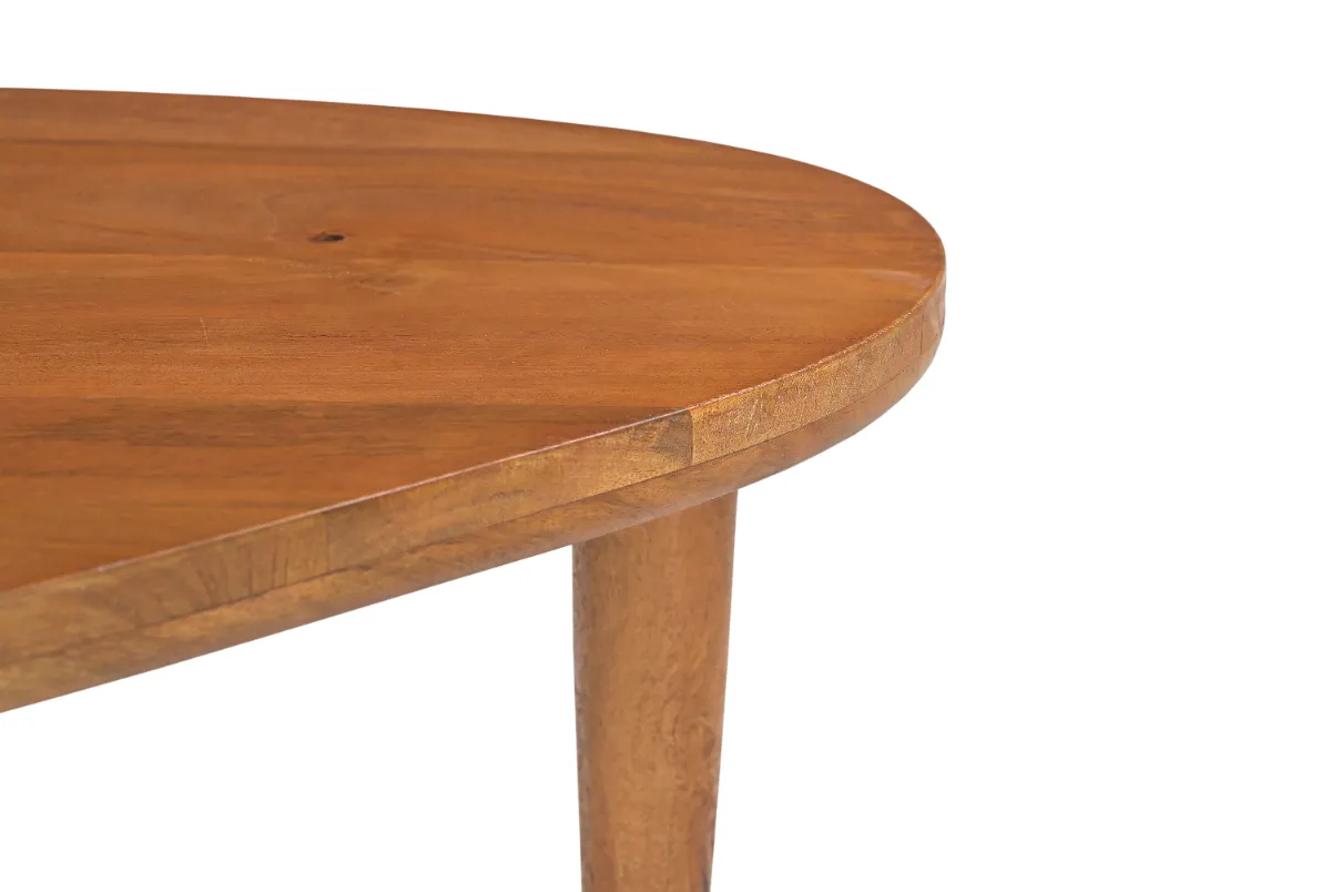Mango Wood Coffee Table in Honey Finish - Image 3