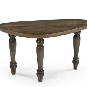 Mango Wood Coffee Table with Turned Legs