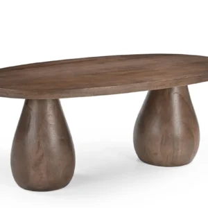 Mango Wood Coffee Table in Sagwan Finish